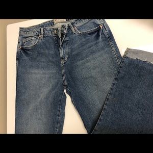 FREE PEOPLE straight leg Mom jeans!